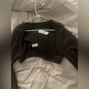 Pacsun long sleeve dark gray shaw